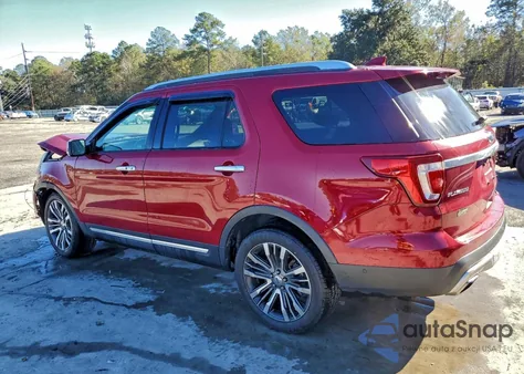 2016 Ford Explorer Platinum from USA, damaged, VIN 1FM5K8HT6GGC29793